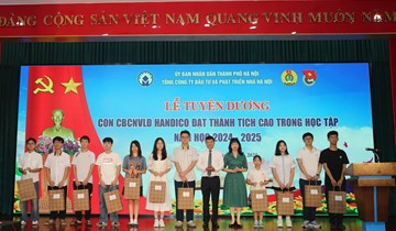 Tuyên dương 366 học sinh giỏi - Tiếp lửa tinh thần hiếu học cho thế hệ mầm non HANDICO