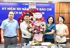 Công đoàn Xây dựng Việt Nam chúc mừng các cơ quan báo chí nhân kỷ niệm 101 năm ngày Báo chí Cách mạng Việt Nam