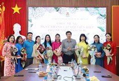 Cơ quan Công đoàn Xây dựng Việt Nam tổ chức gặp mặt kỷ niệm 95 năm Ngày thành lập Hội Liên hiệp Phụ nữ Việt Nam