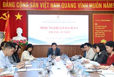 Hội nghị giao ban Cơ quan Công đoàn Xây dựng Việt Nam tháng 11/2025