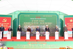 Chủ tịch Công đoàn Xây dựng Việt Nam dự Lễ khởi công Dự án Nhà ở xã hội HUD - Phú Mỹ (Giai đoạn I)