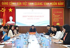 Hội nghị giao ban Cơ quan Công đoàn Xây dựng Việt Nam tháng 12/2025