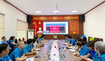 Đảng bộ Cơ quan CĐXDVN tham dự Hội nghị quán triệt, triển khai một số văn bản mới của Trung ương, Quốc hội, Chính phủ, Đảng ủy Chính phủ và Đảng ủy Bộ Xây dựng