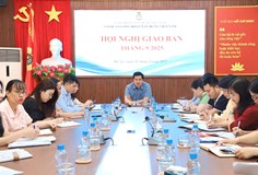 Hội nghị giao ban Cơ quan Công đoàn Xây dựng Việt Nam tháng 9/2025