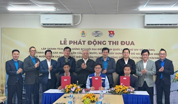 Tổng công ty VINACONEX phát động phong trào thi đua tại Dự án Bệnh viện Quốc tế AEGIS