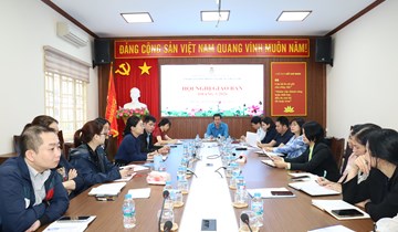 Hội nghị giao ban Cơ quan Công đoàn Xây dựng Việt Nam tháng 3/2026