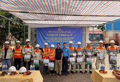 Công đoàn Xây dựng Việt Nam thăm, tặng quà đoàn viên, người lao động tại các đơn vị phía Nam nhân Tháng Công nhân 2026