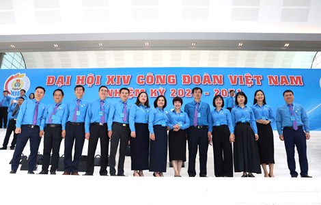 Đoàn đại biểu Công đoàn Xây dựng Việt Nam dự Đại hội XIV Công đoàn Việt Nam, nhiệm kỳ 2026-2031