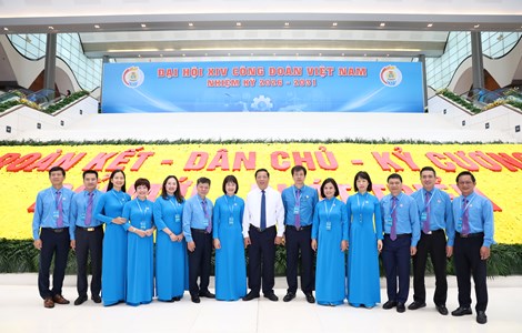 03 đại biểu ngành Xây dựng được bầu vào Ban Chấp hành Tổng Liên đoàn Lao động Việt Nam khóa XIV