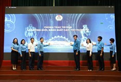 Công đoàn Xây dựng Việt Nam hưởng ứng Lễ phát động Phong trào thi đua “Lao động giỏi, Năng suất cao, Thu nhập tốt”