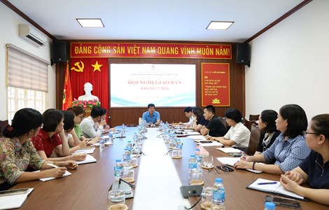 Cơ quan Công đoàn Xây dựng Việt Nam: Nhiều hoạt động trọng tâm được triển khai trong tháng 7/2026