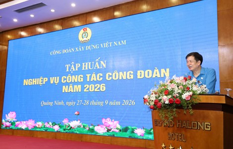 Bế mạc Hội nghị tập huấn nghiệp vụ công tác công đoàn năm 2026 (lớp thứ hai)